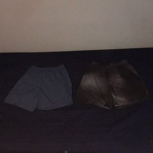 Lot of two pairs of Lululemon shorts size xs.